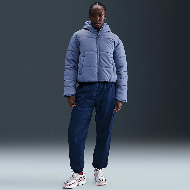 Scurta Nike W NSW TF SYNFL NK CLSC PFR XXL Albastru deschis Femei photo 5